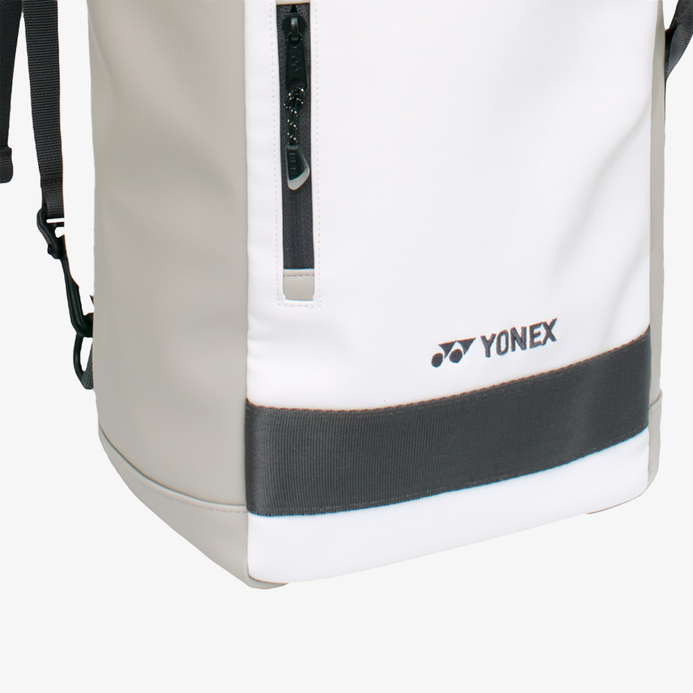 Yonex 249011 Badminton Tennis Stand Backpack (White)