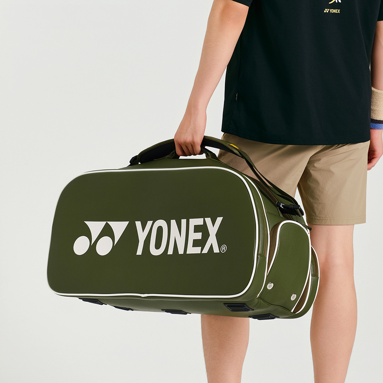 Yonex 269BT002U 9pcs Tournament Bag (Olive)