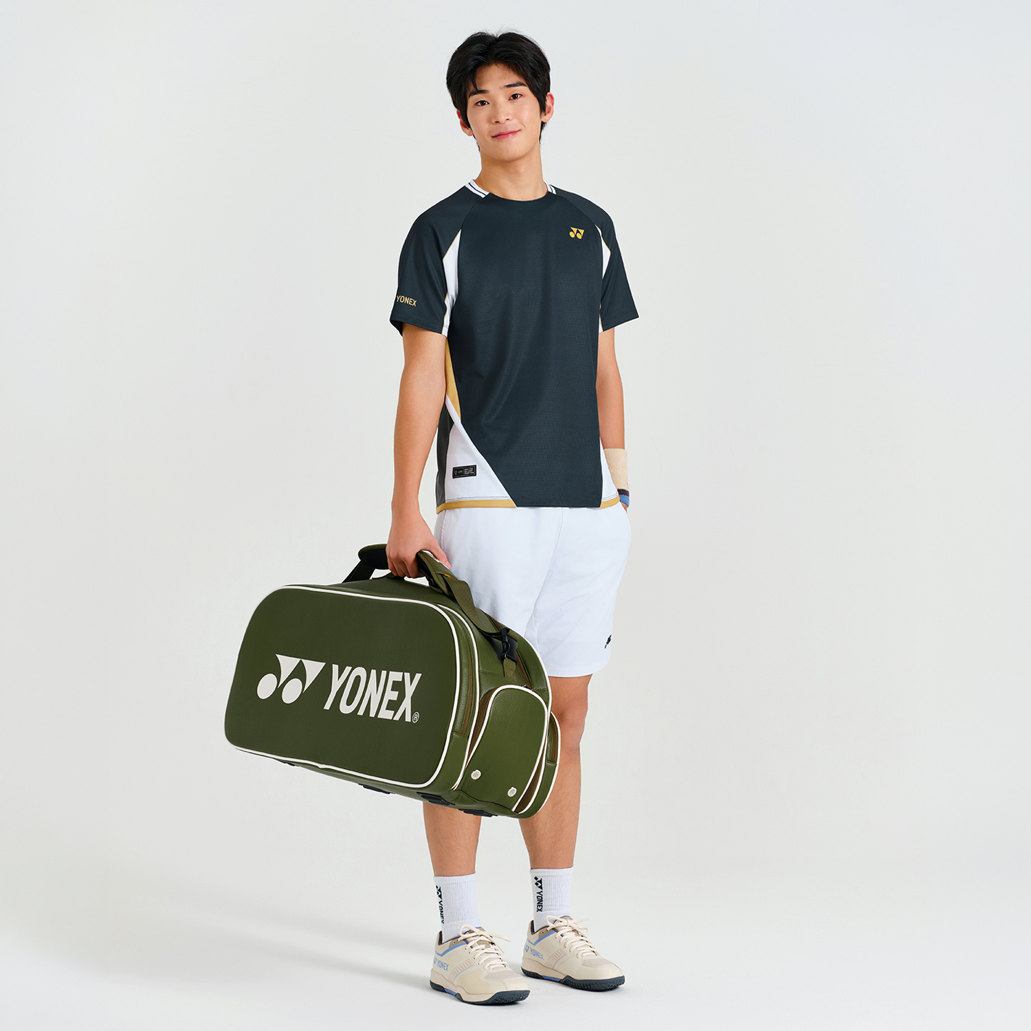 Yonex 269BT002U 9pcs Tournament Bag (Olive)