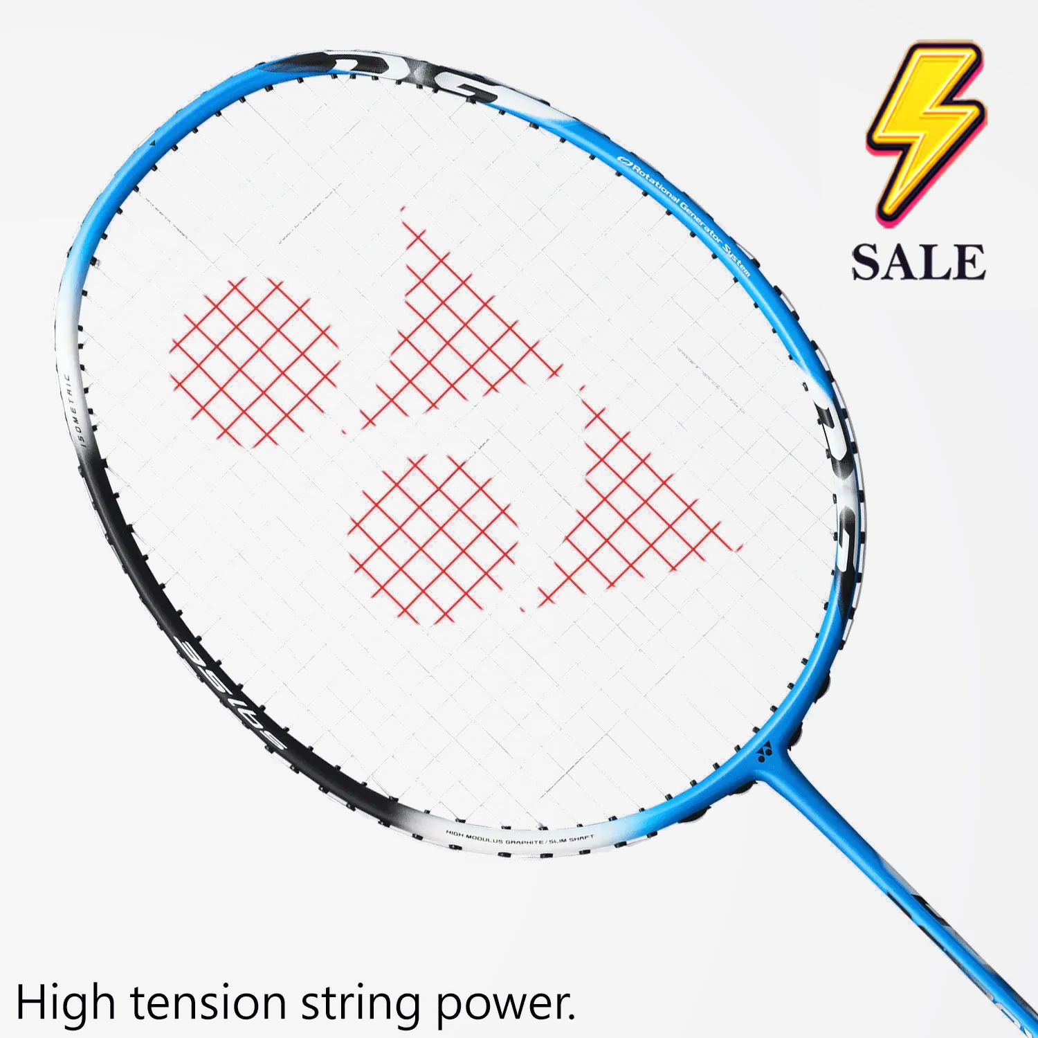 Yonex Astrox 1 DG (Blue / Black) Strung (BG65-24lbs)