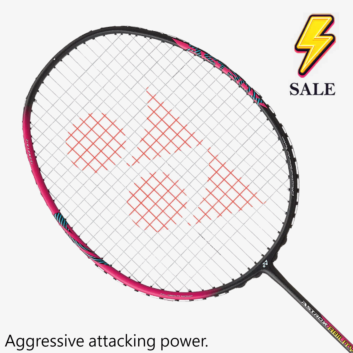 Yonex Astrox Ability (Magenta) Strung (BG65-24lbs)