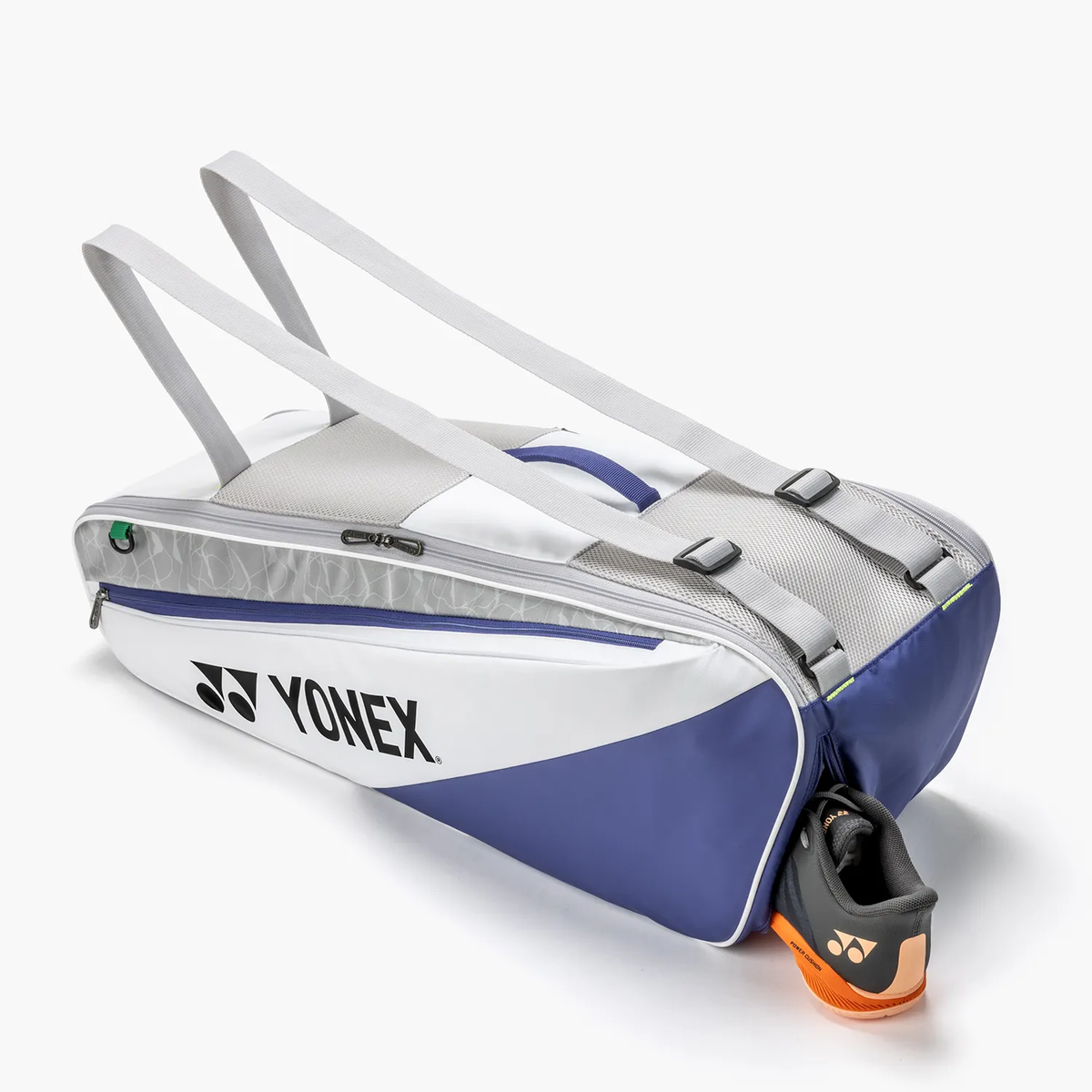 Yonex BA52526EX Club Racket Bag 6pcs (White/Blue)