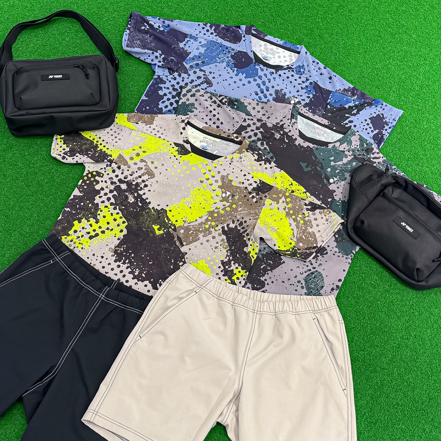 Yonex BAG2534 Crossbody Bag (Black)