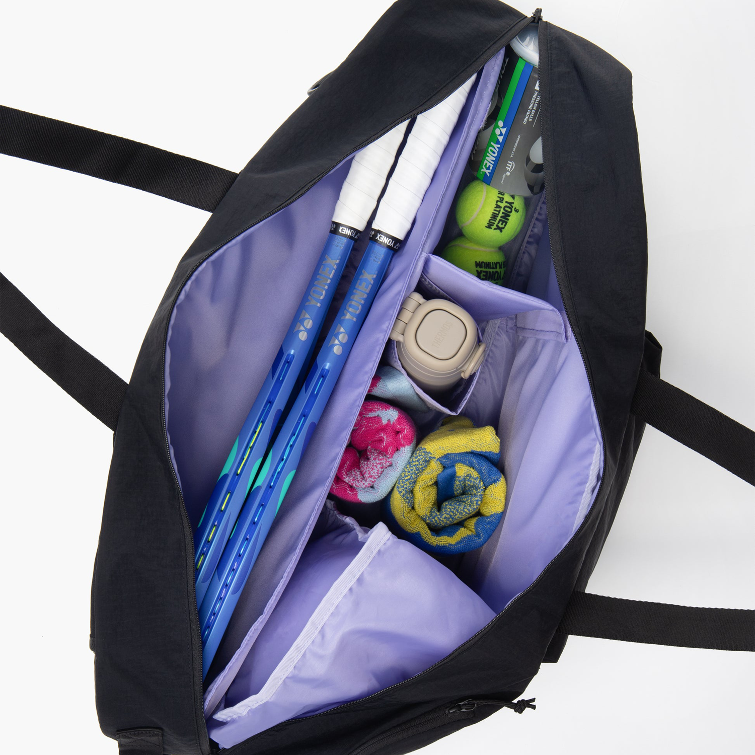 Yonex BAG2662GRNB Compact Racket Bag (Graphite Navy) – JoyBadminton