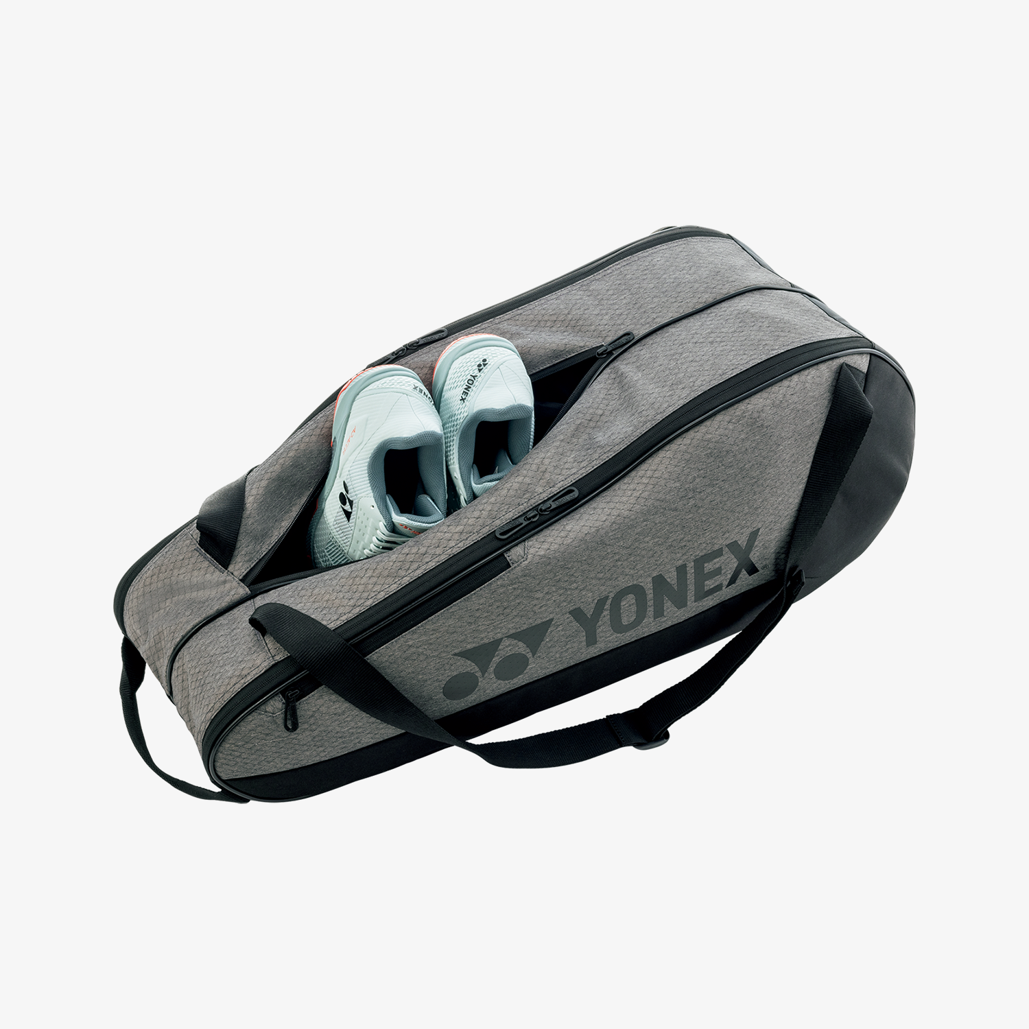 Yonex BAG42526GBK Team Racket Bag 6pcs (Gray/Black)