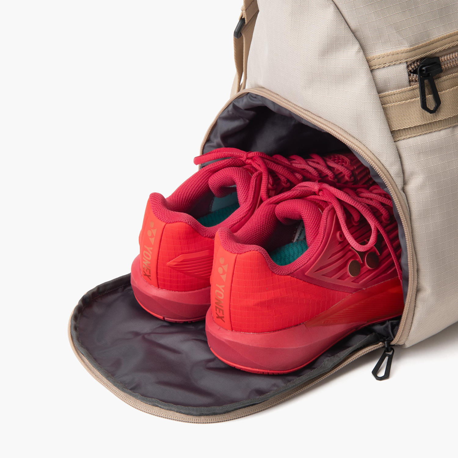 Yonex BAG72611BE Gearlogic Boston Bag (Beige)