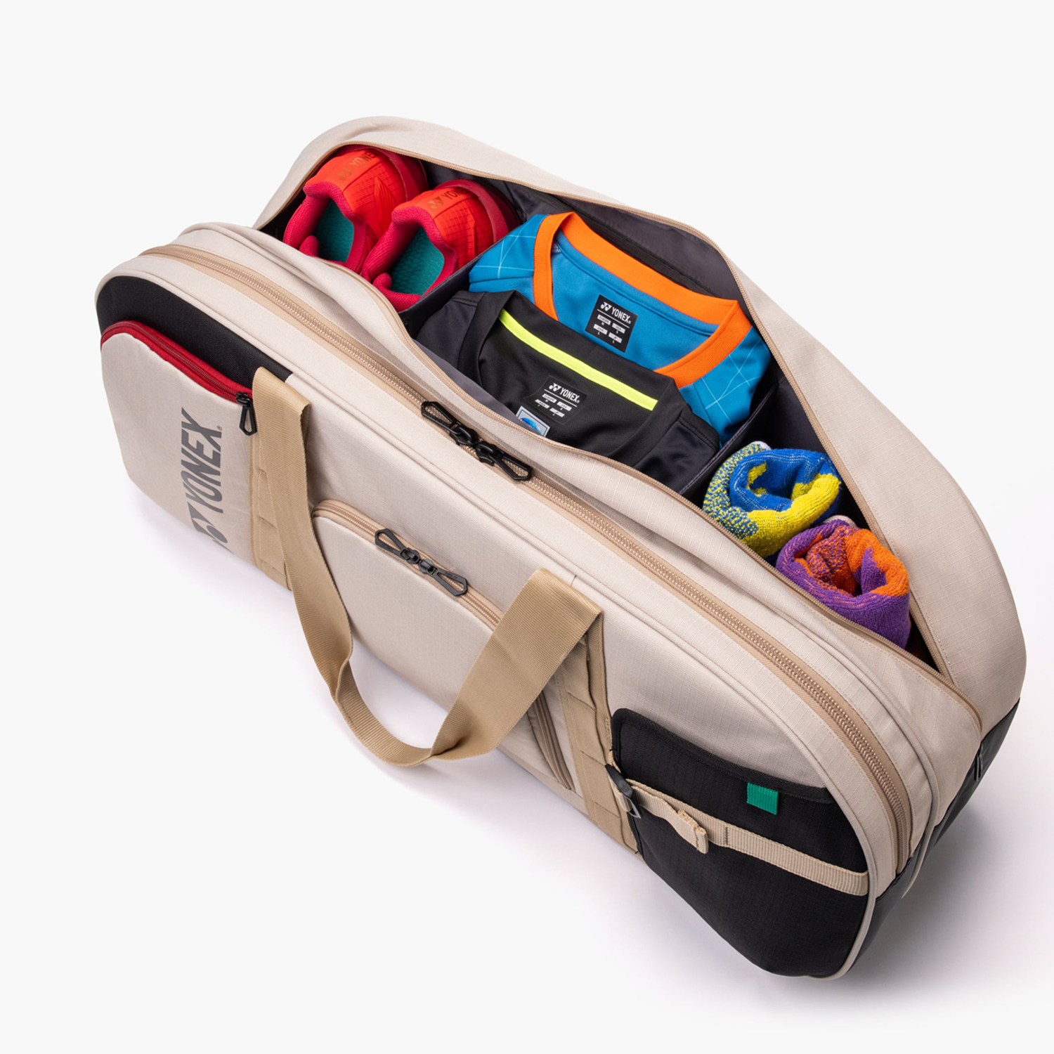 Yonex BAG72631BE Gearlogic Tournament Bag (Beige)