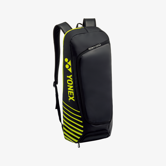 Yonex BAG82422BKLG Active Racket Backpack (Black/Lime Green)