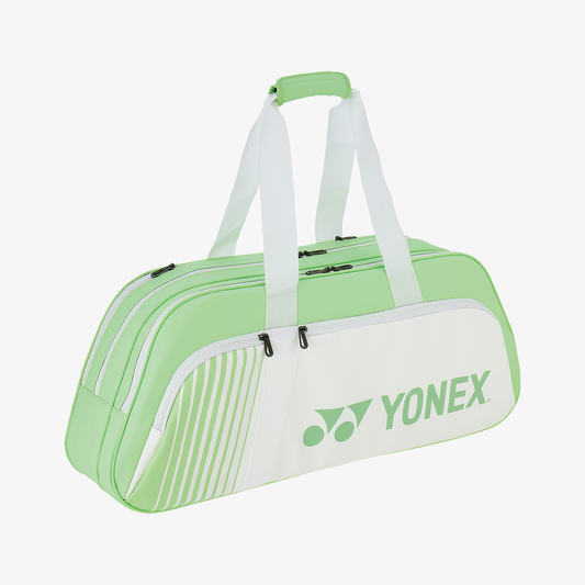 Yonex BAG82431WWG Active Tournament Bag (White/Green)