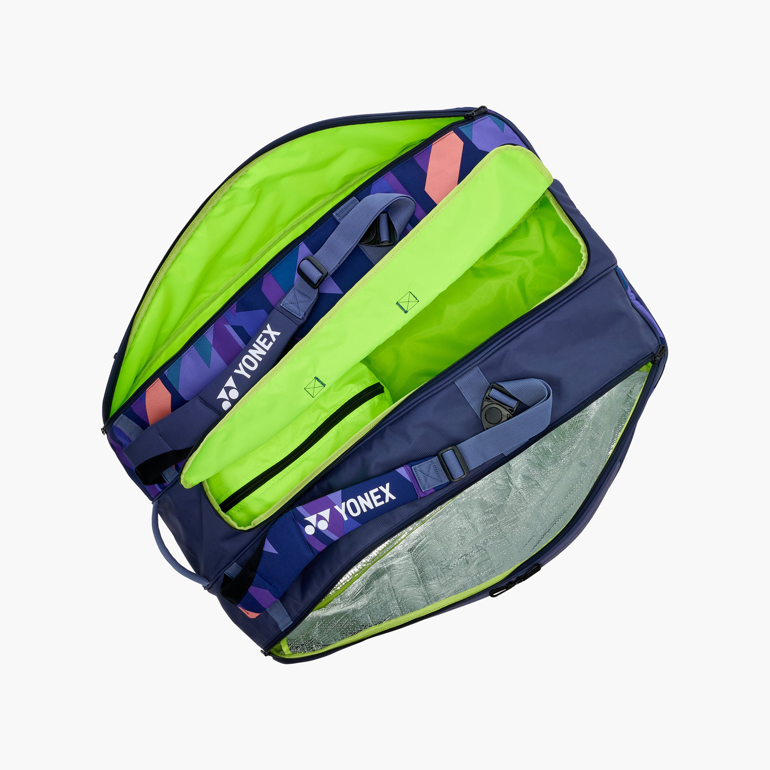 Yonex BAG924212MN 12pk Pro Badminton Tennis Racket Bag (Midnight Yonex BAG924212MN 12pk Pro Badminton Tennis Racket Bag (Midnight