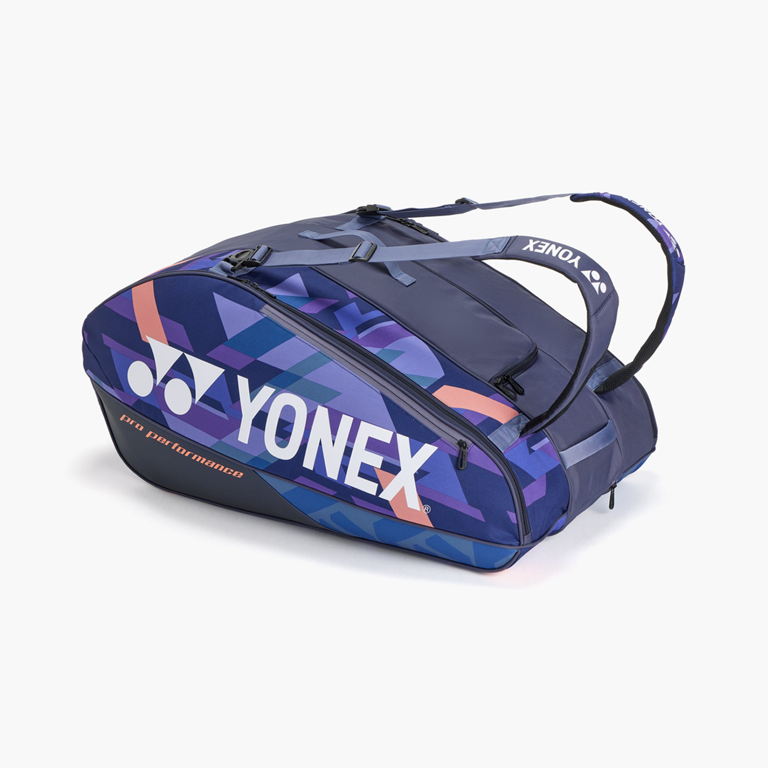Yonex BAG924212MN 12pk Pro Badminton Tennis Racket Bag (Midnight Navy)