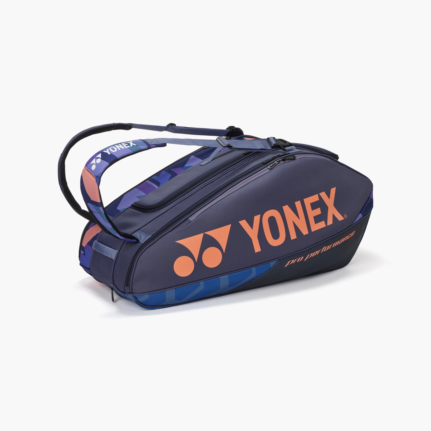 Yonex BAG92429MN 9pk Pro Badminton Tennis Racket Bag (Midnight Navy)