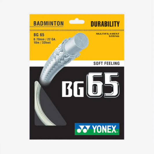 Yonex BG 65 10m Badminton String (9 Colors)