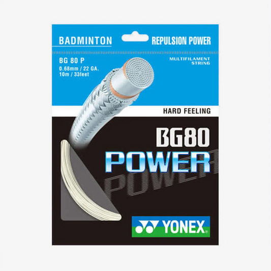 Yonex BG 80 Power 10m Badminton String (2 Colors)