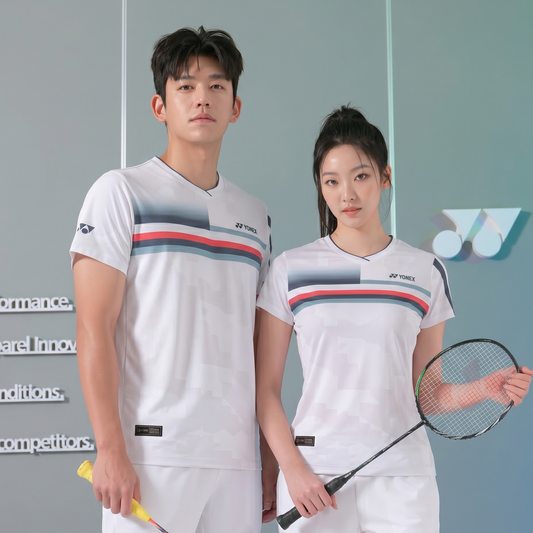 Yonex Matching T-shirts 243TS013M & 243TS014F (Gray)