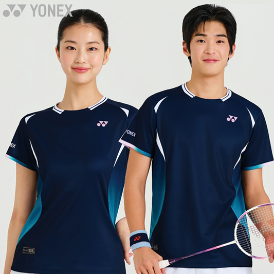 Yonex Matching T-shirts 261TS009M & 261TS010F (Dark Navy)
