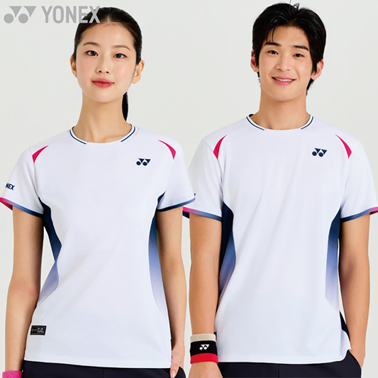 Yonex Matching T-shirts 261TS011M & 261TS012F (White)