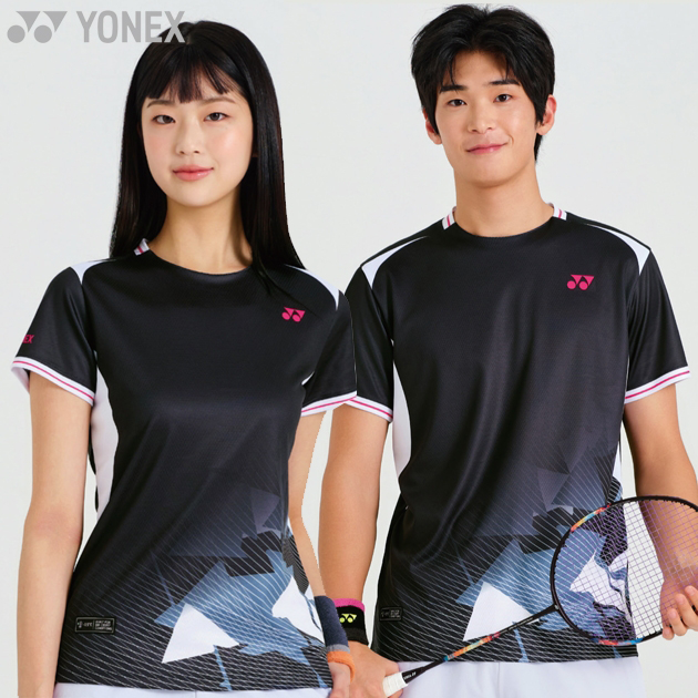 Yonex Matching T-shirts 261TS015M & 261TS016F (Charcoal)