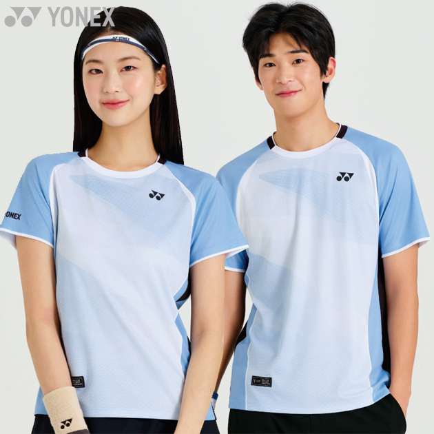 Yonex Matching T-shirts 261TS023M & 261TS024F (Sky Blue)