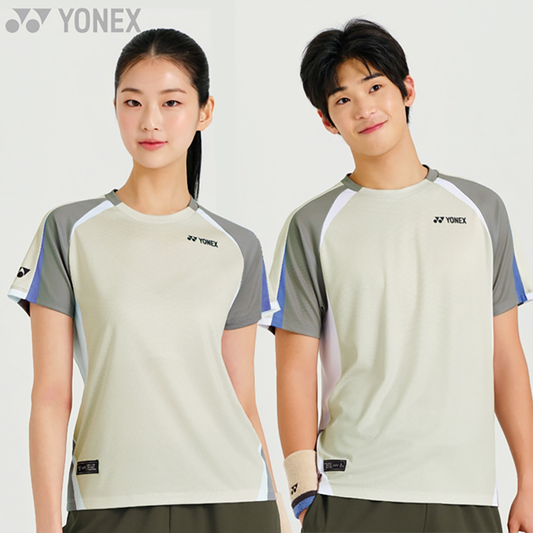 Yonex Matching T-shirts 261TS031M & 261TS032F (Beige)