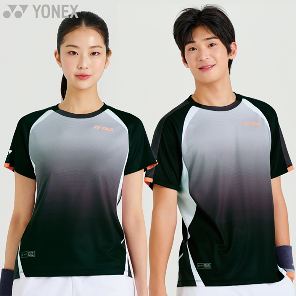 Yonex Matching T-shirts 261TS033M & 261TS034F (Black)