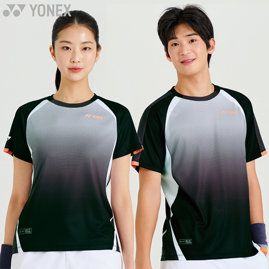 Yonex Matching T-shirts 261TS033M & 261TS034F (Black)