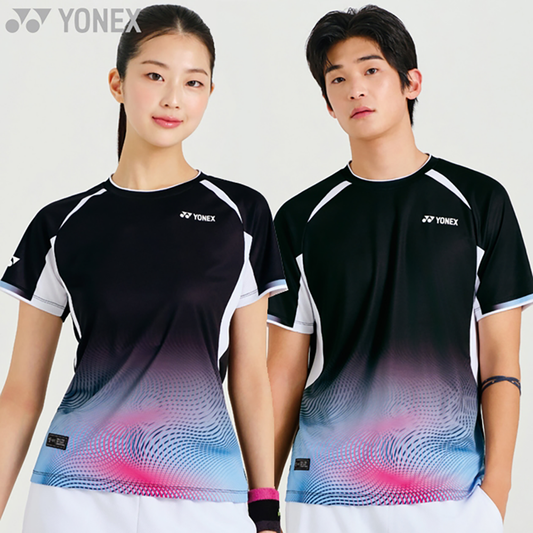 Yonex Matching T-shirts 261TS037M & 261TS038F (Black)