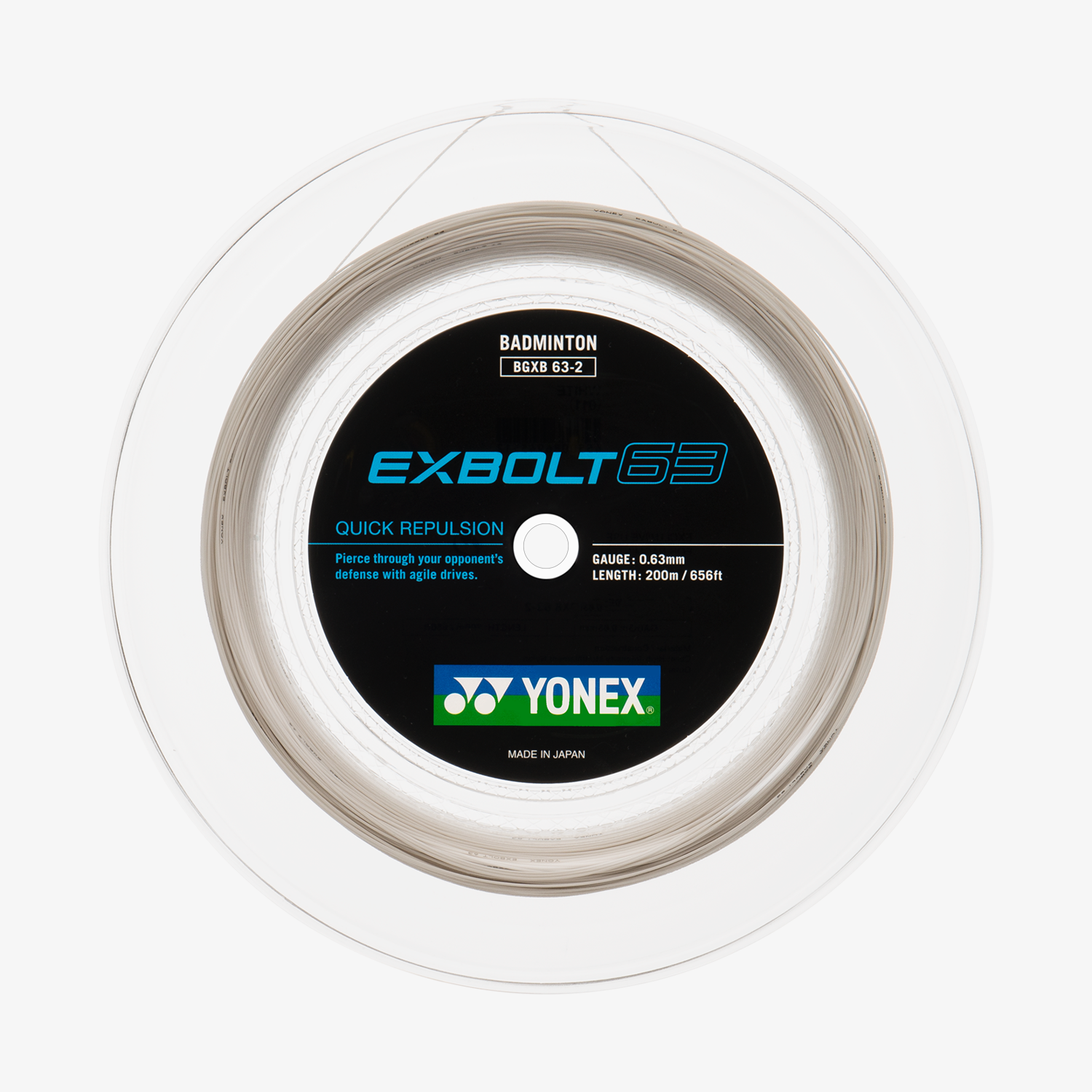 Yonex Exbolt 63 200m Badminton String (Mint)