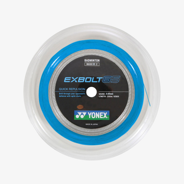 Yonex Exbolt 65 200m Badminton String (Blue) – JoyBadminton