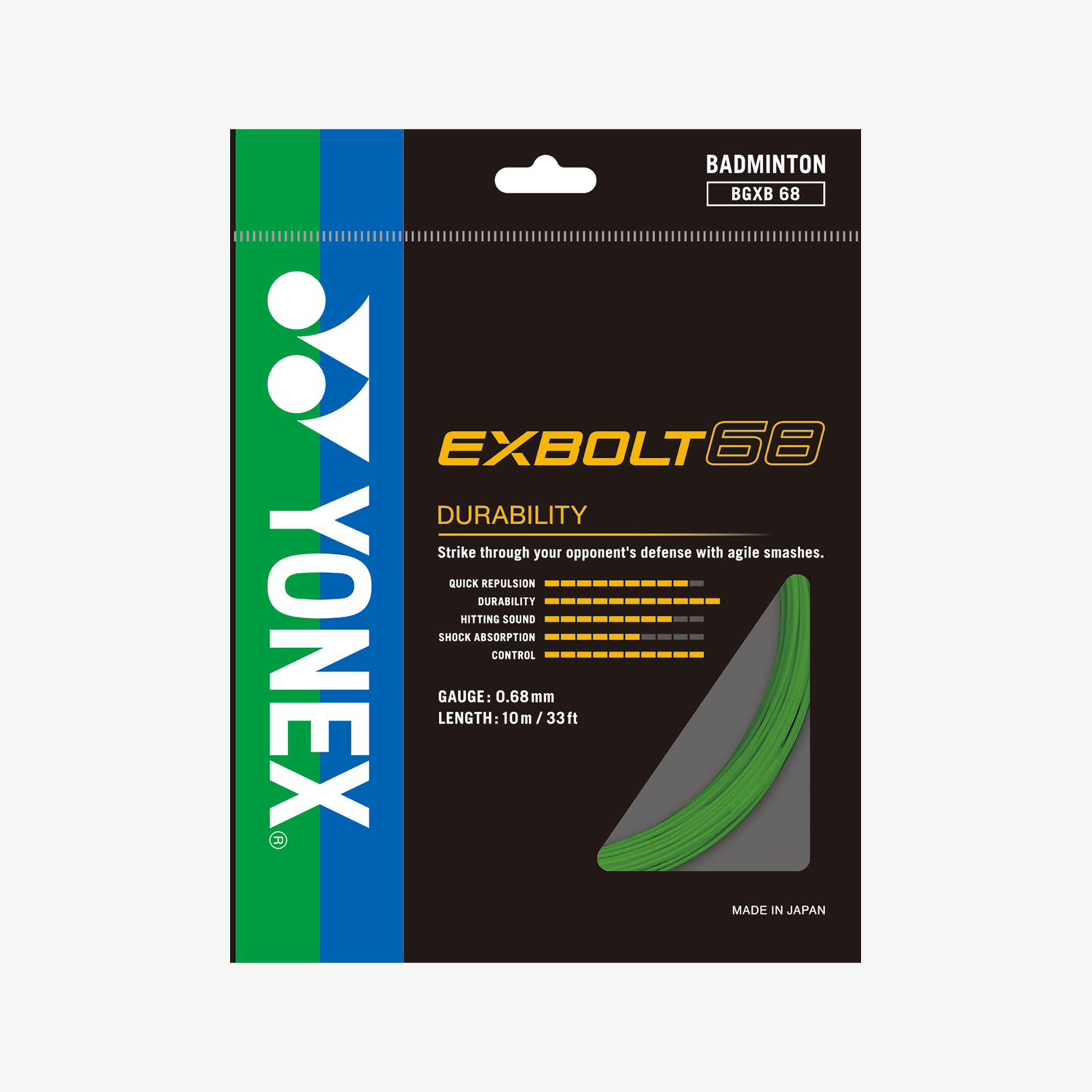 Yonex Exbolt 68 10m Badminton String (6 Colors)