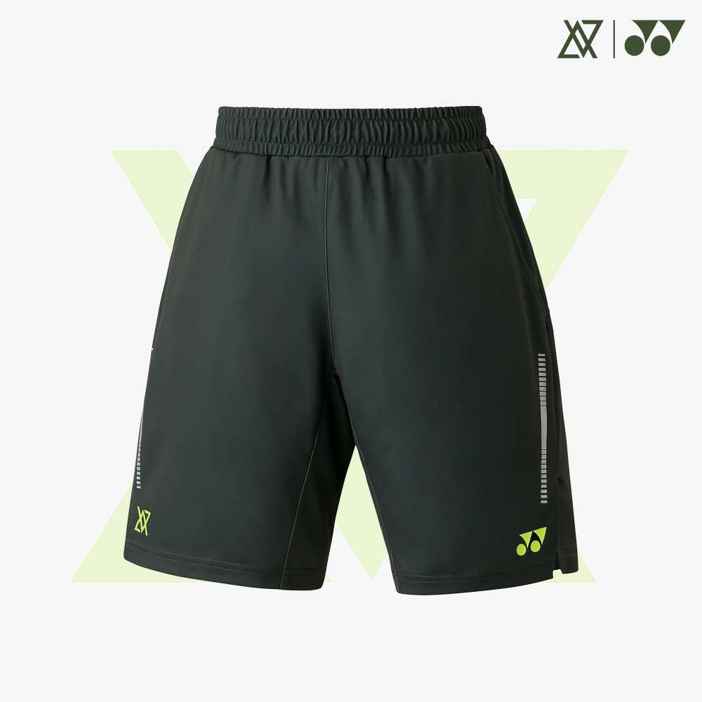 Yonex x Viktor Axelsen Junior Knit Shorts 15229JSGR (Steel Gray)