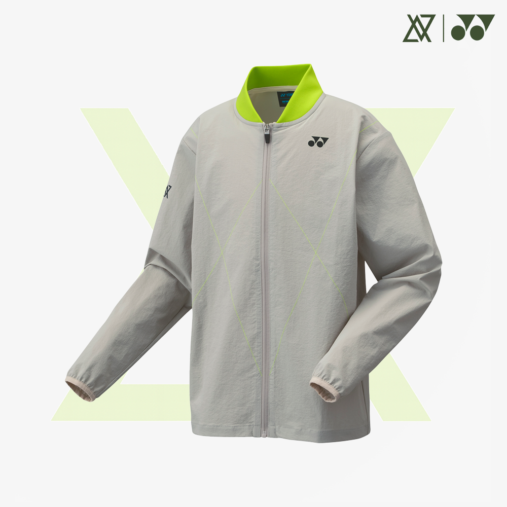 Yonex x Viktor Axelsen Junior Warm-Up Jacket 50183JGRB (Grayish Beige)