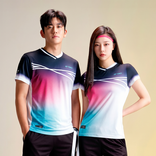 Yonex Matching T-shirts 241TS001M & 241TS002F (Dark Navy)