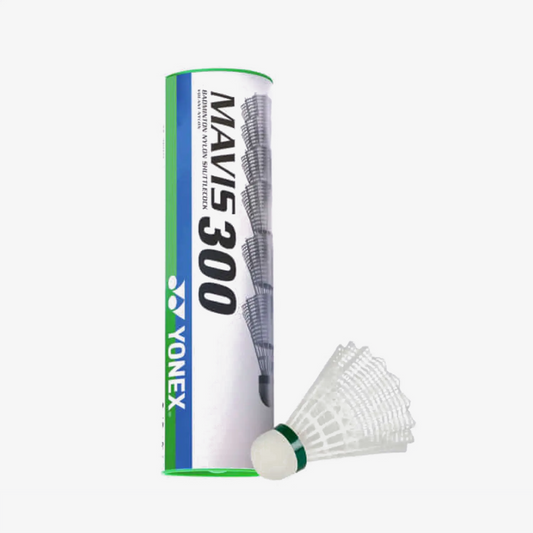 Yonex Mavis 300 / White/ Slow Speed / Nylon Shuttlecocks