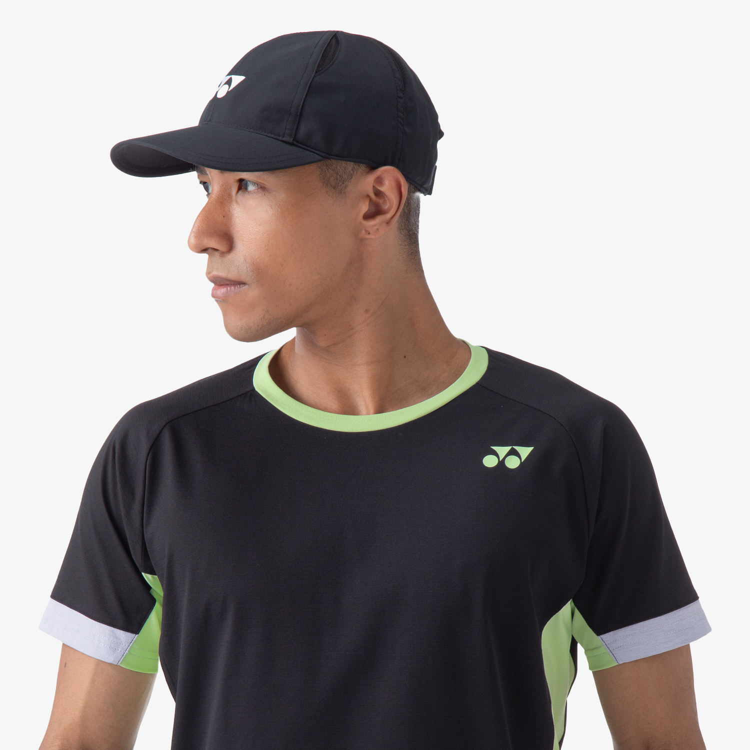 Yonex Men's Crew Neck Shirt 10563 (Black) 