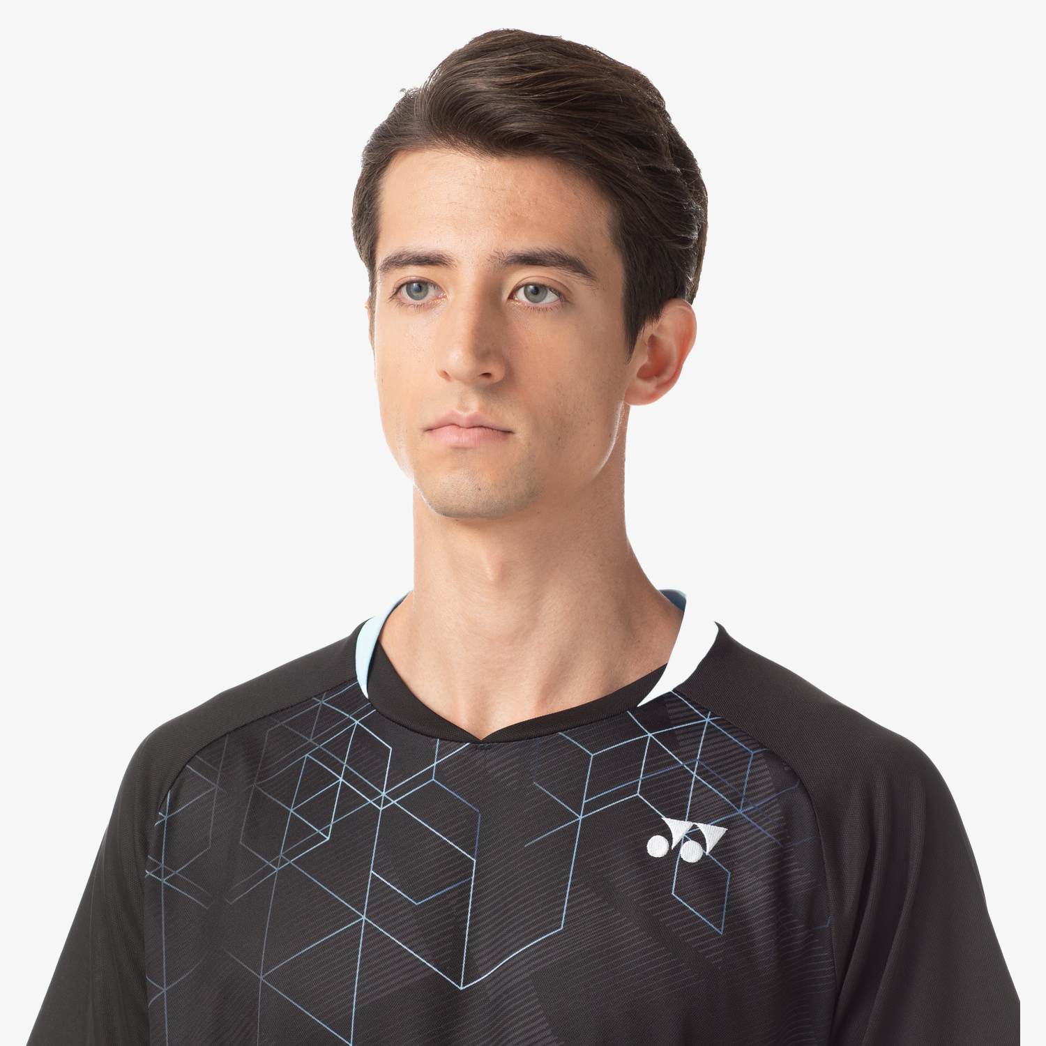 Yonex Men's Crew Neck Shirt 10602 (Black) 