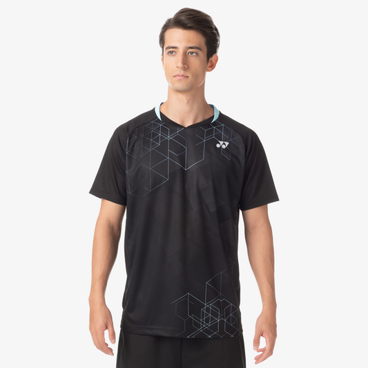 Yonex Men's Crew Neck Shirt 10602 (Black) 