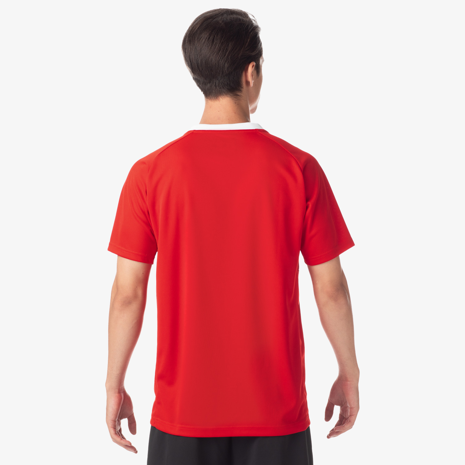 Yonex Men's Crew Neck Shirt 10602 (Sunset Red) 