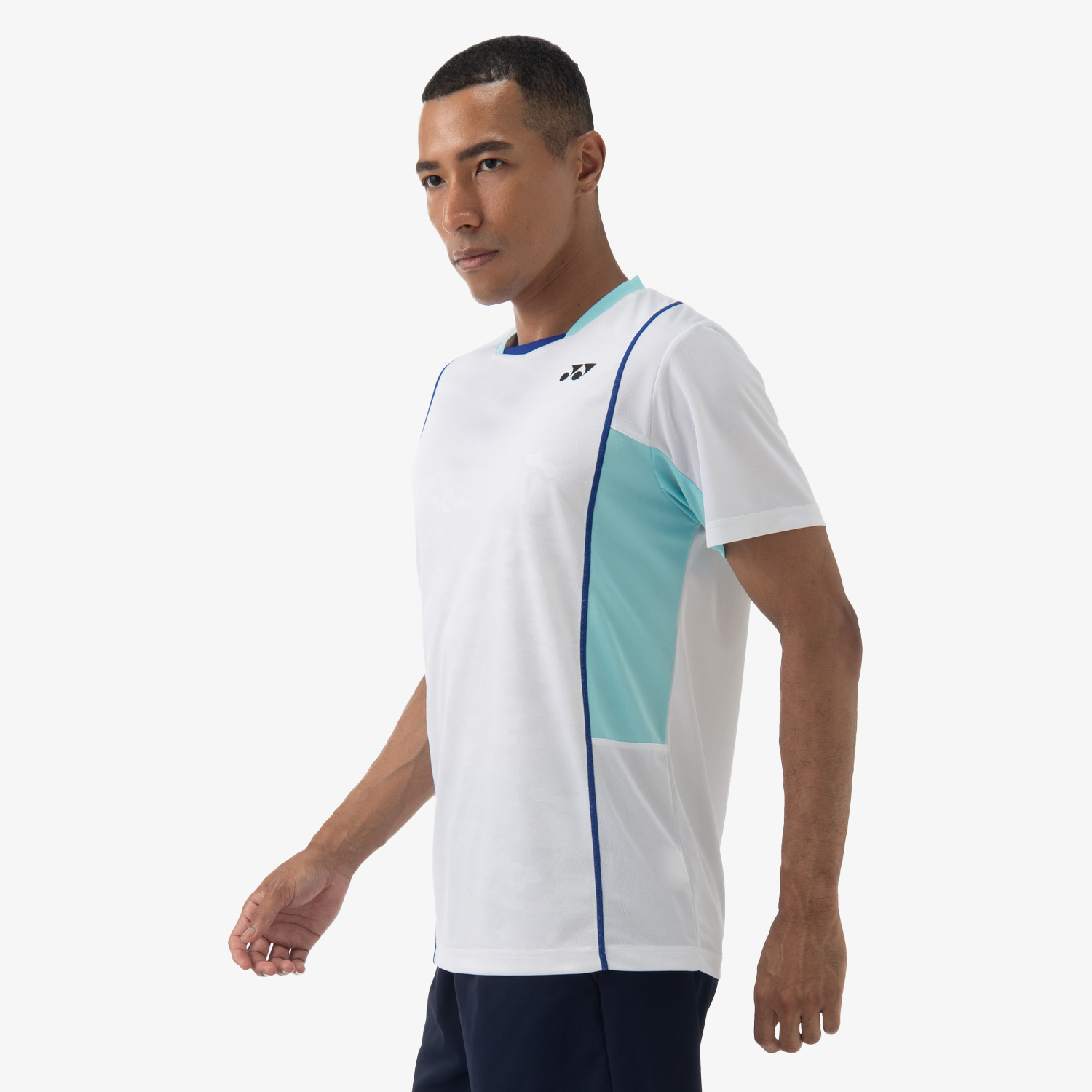 Yonex Men's Crew Neck Shirt 10603 (White) 