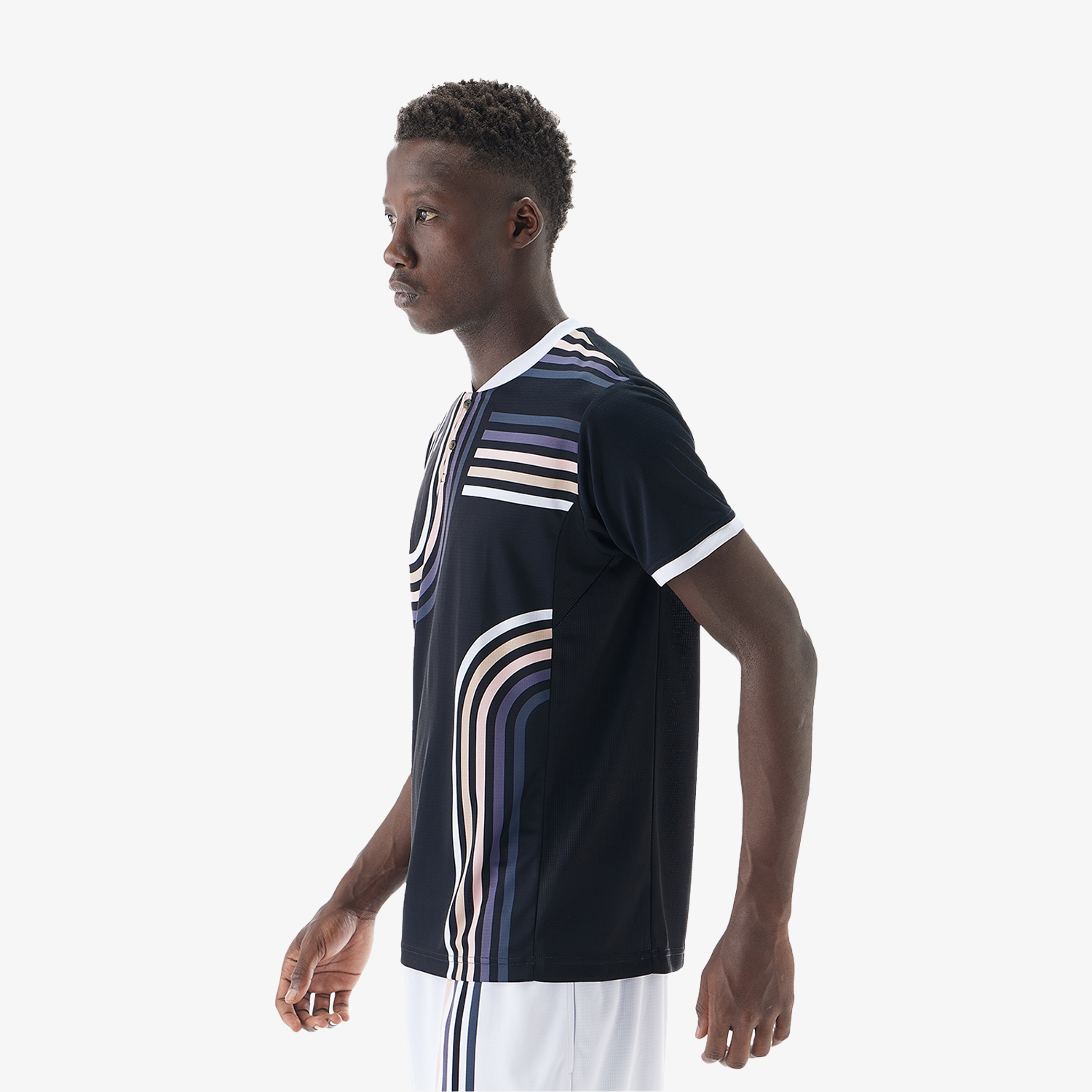 Yonex Men's Crew Neck Shirt 10639BK (Black)