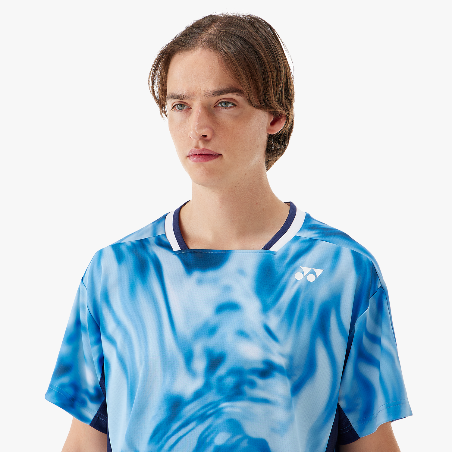 Yonex Men's Crew Neck Shirt 10649DKN (Dark Navy)