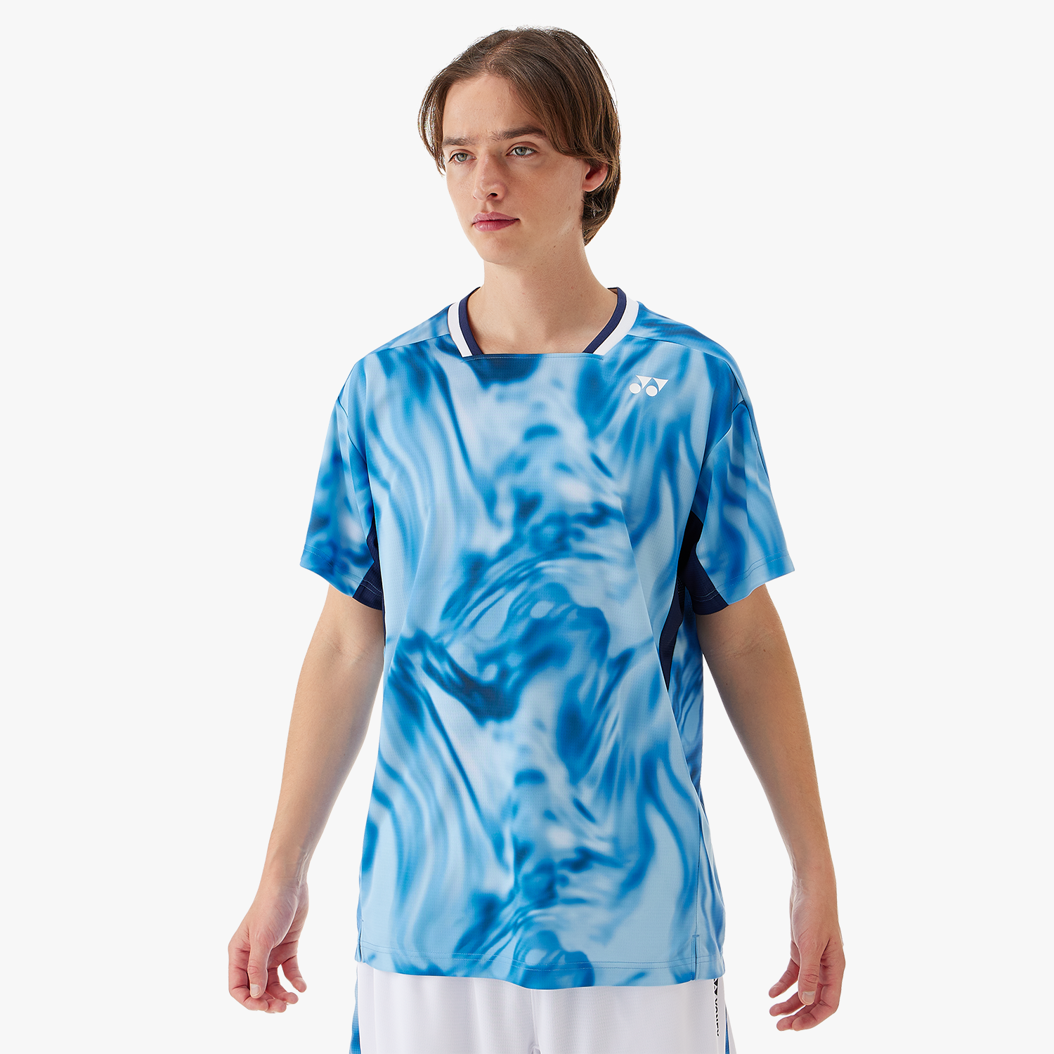 Yonex Men's Crew Neck Shirt 10649DKN (Dark Navy)