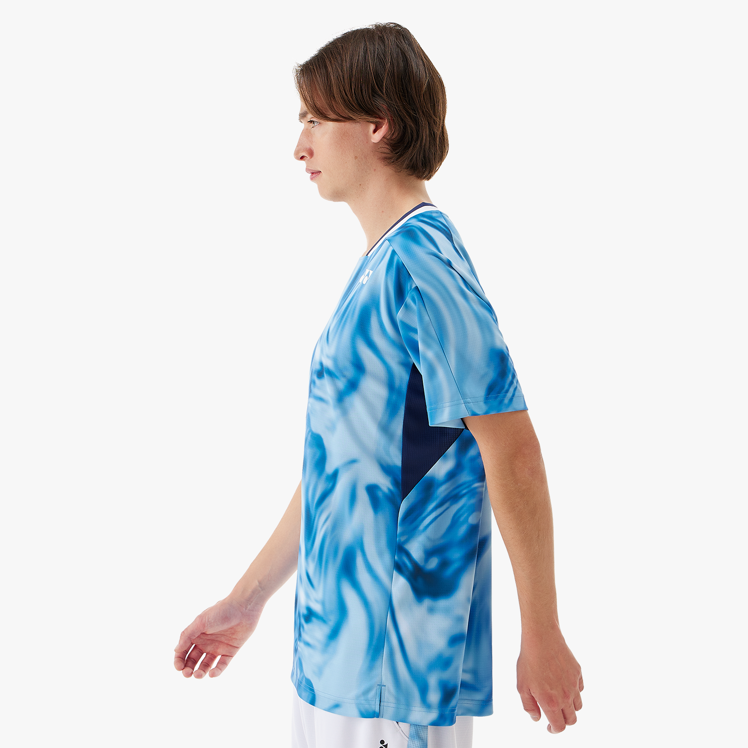 Yonex Men's Crew Neck Shirt 10649DKN (Dark Navy)