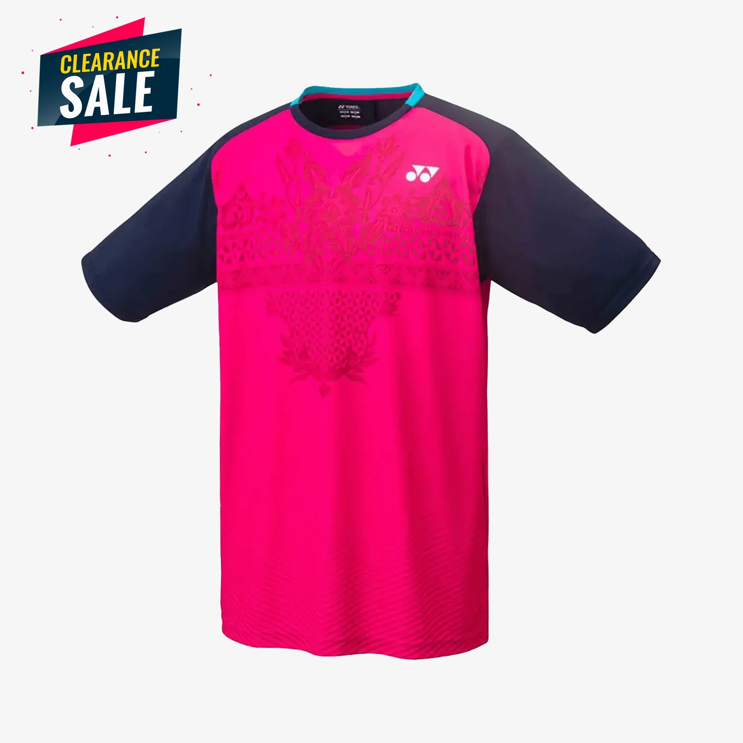 Yonex Men's Crew Neck Shirt 16573EX Rose Pink