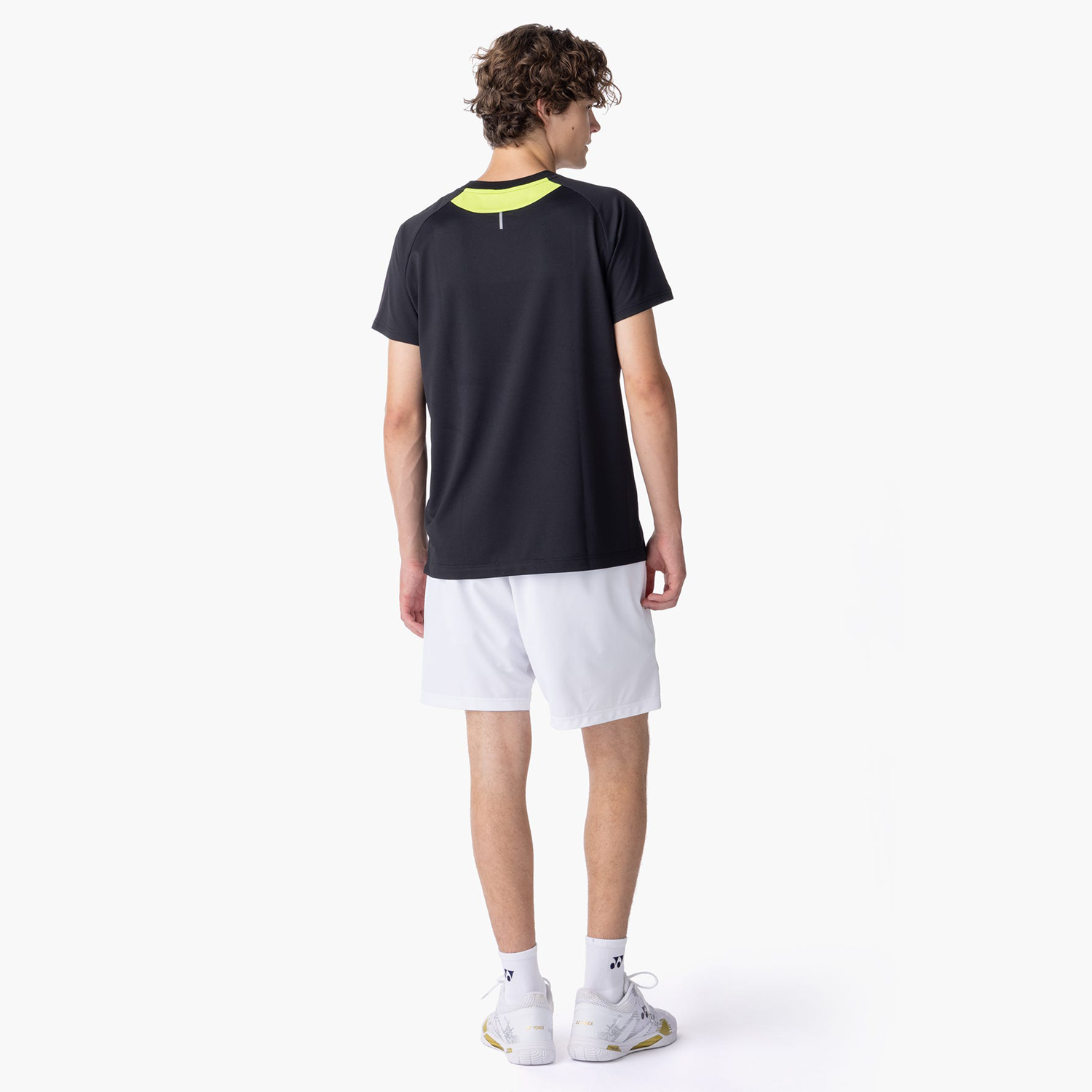 Yonex All England Men's Crew Neck T-Shirt 10711BK (Black)