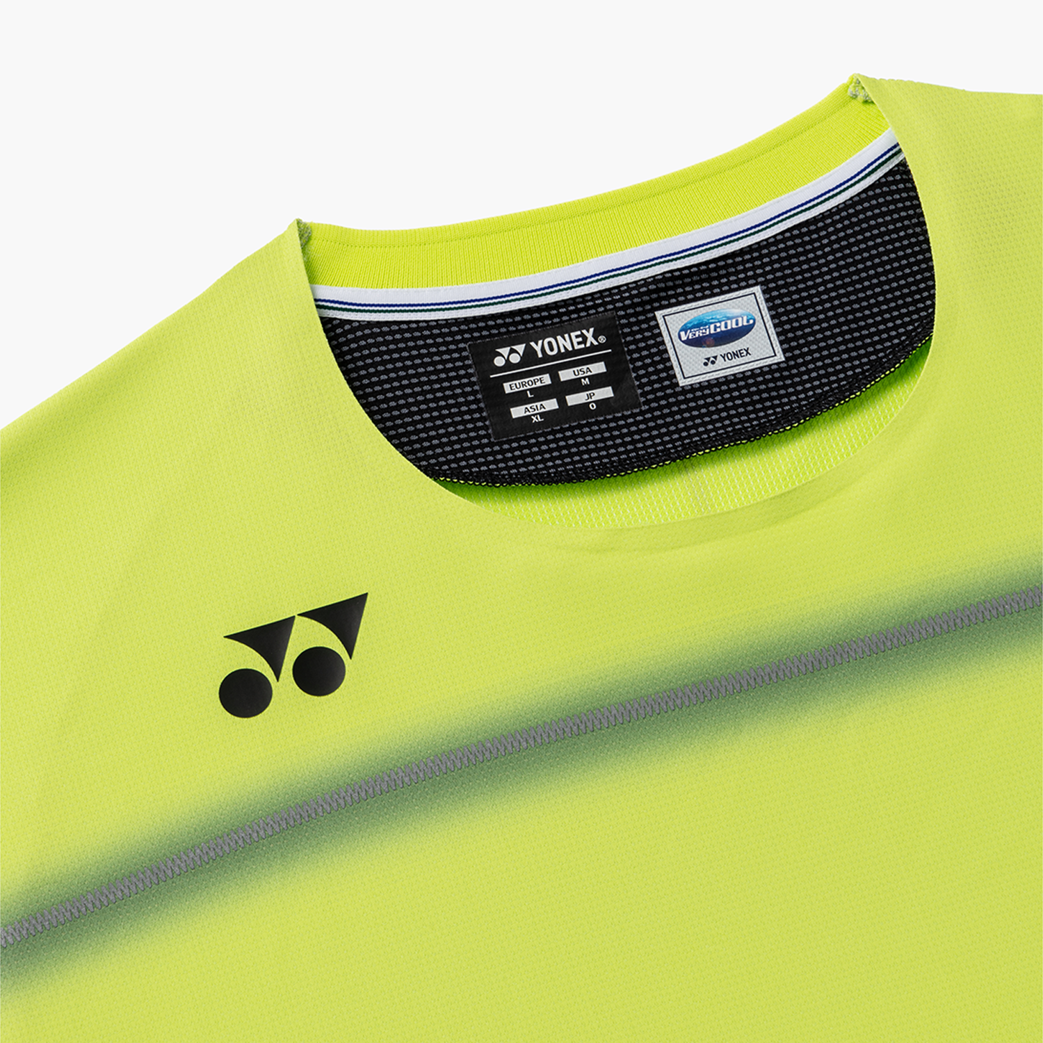 Yonex All England Men's Crew Neck T-Shirt 10711FRLM (Fresh Lime)