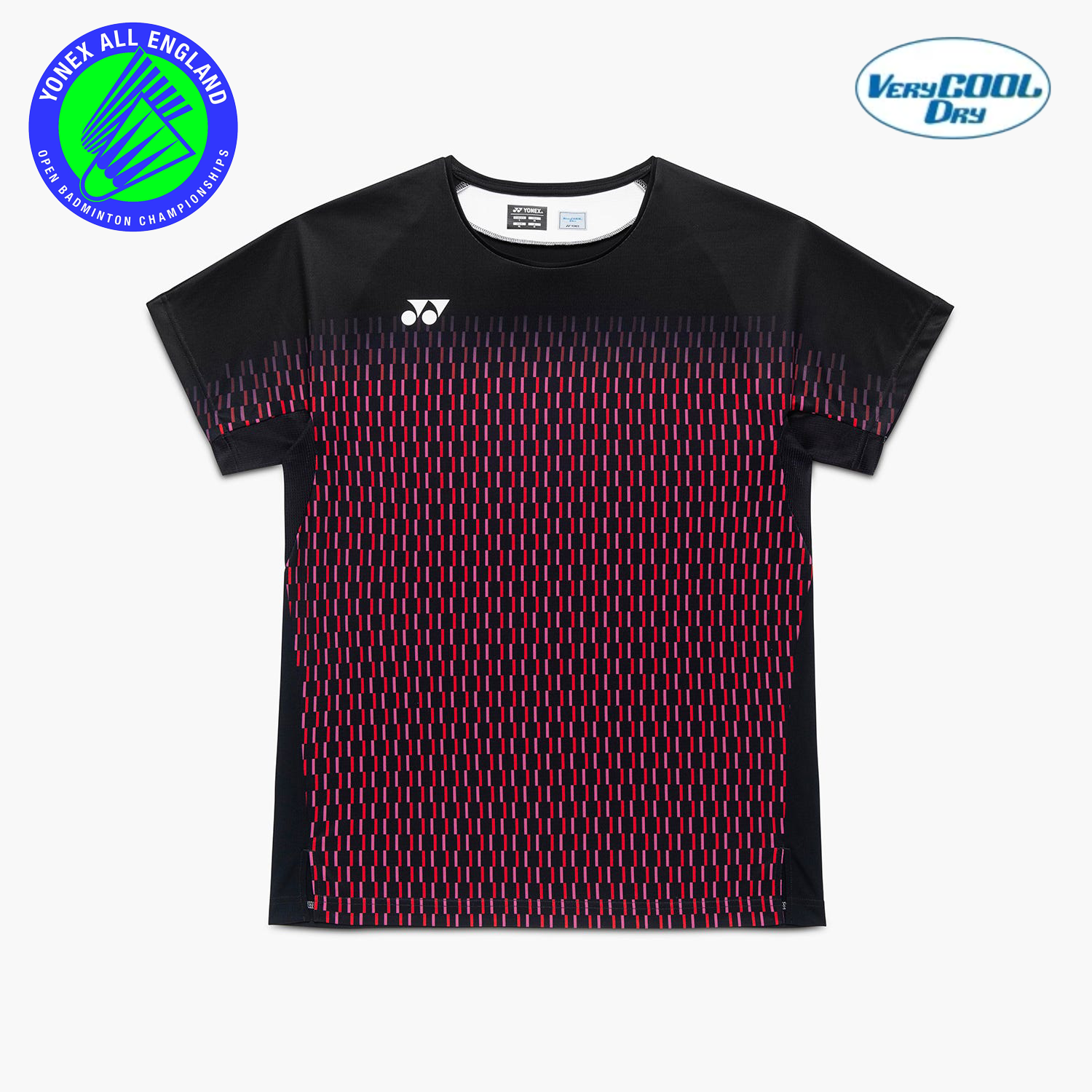 Yonex All England Men's Crew Neck T-Shirt 10713BK (Black)