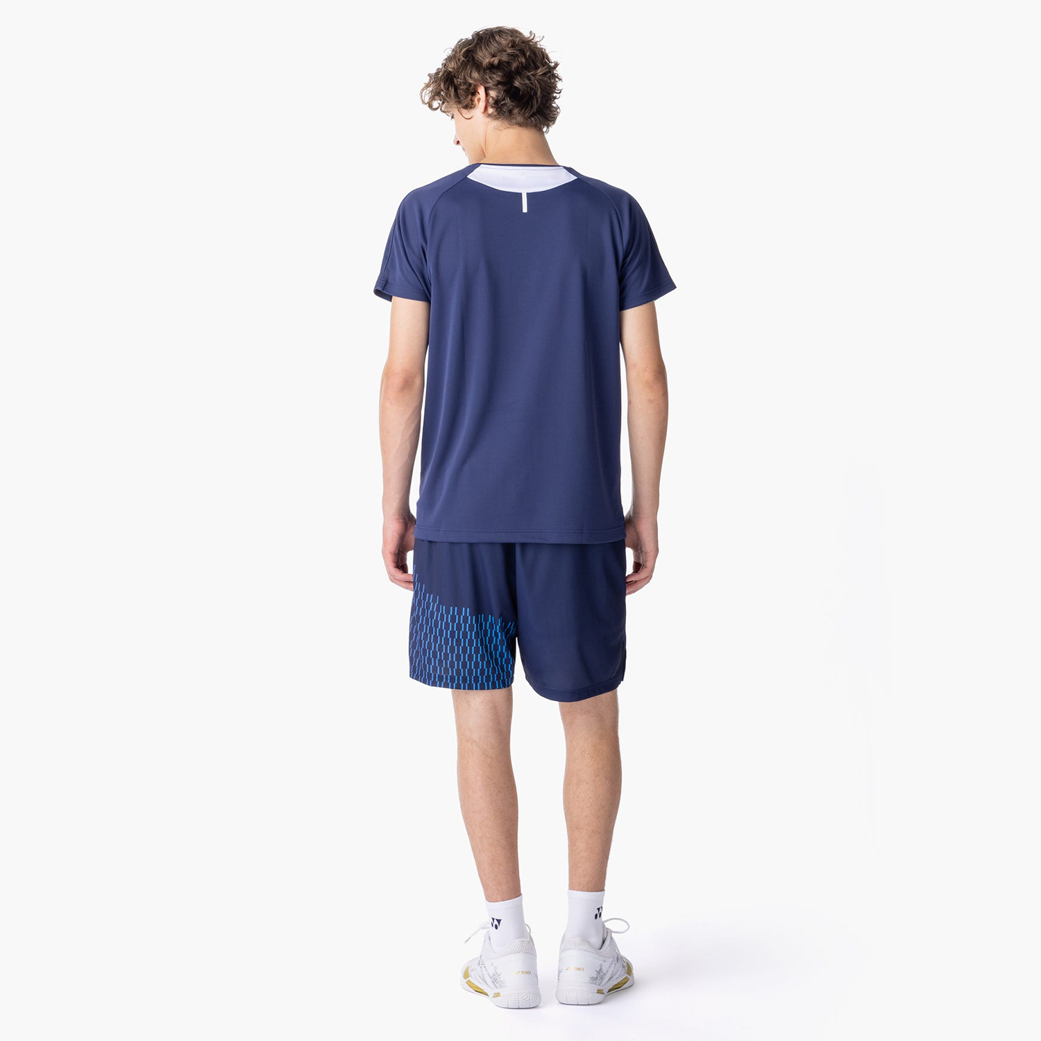 Yonex All England Men's Crew Neck T-Shirt 10713DKN (Dark Navy)