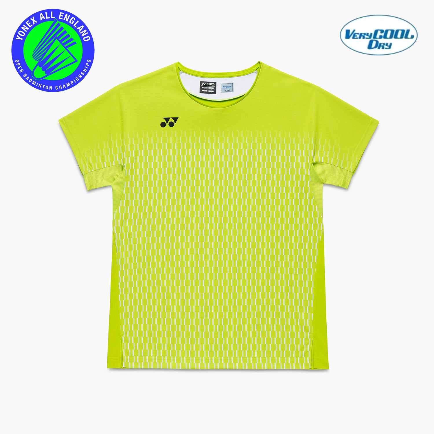 Yonex All England Men's Crew Neck T-Shirt 10713FRLM (Fresh Lime)
