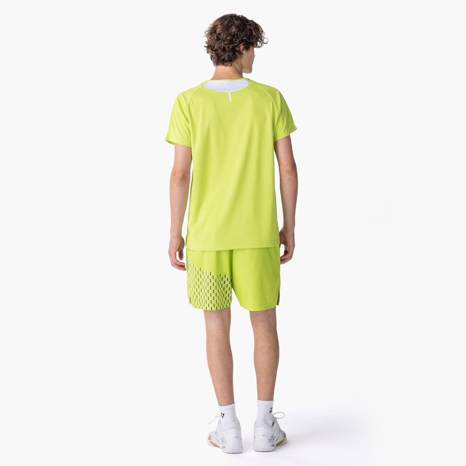 Yonex All England Men's Crew Neck T-Shirt 10713FRLM (Fresh Lime)